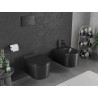 Mexen Sofia cuvette WC Rimless Tornado avec abattant slim à descente progressive, duroplast, noir mat - 30540185T