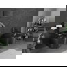 Mexen Sofia cuvette WC Rimless Tornado avec abattant à descente lente slim, duroplast, noir mat - 30540185T