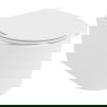 Mexen Sofia cuvette WC Rimless avec abattant à descente lente slim, duroplast, blanc brillant - 30540400