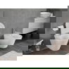 Mexen Rico cuvette wc Rimless Tornado avec abattant à descente lente slim, duroplast, blanc brillant - 30720100T