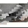 Mexen Rico cuvette wc sans bride Tornado avec abattant à descente lente, duroplast, blanc brillant - 30720200T