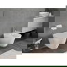 Mexen Rico cuvette WC sans rebord Tornado avec abattant slim à descente lente, duroplast, blanc brillant - 30720300T