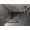 Mexen Lunar cabine de douche quart de cercle ouvrante à gauche 100 x 70 cm, transparent, or rose - 833-100L-070P-60-00