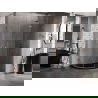 Mexen Lunar cabine de douche semi-circulaire battante droite 100 x 90 cm, transparent, or rose - 833-100P-090L-60-00