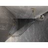 Mexen Lunar L cabine de douche pentagonale pivotante gauche 80 x 80 cm, transparente, or brossé - 831L-080L-080P-55-00-L