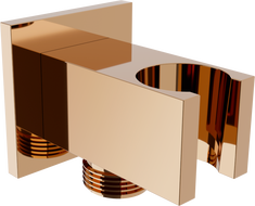 Mexen Cube raccord angulaire, or rose - 79300-60