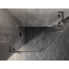 Mexen Lunar L cabine de douche pentagonale pivotante gauche 90 x 80 cm, transparent, acier canon - 831L-090L-080P-95-00-L