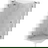Mexen Lunar L cabine de douche pentagonale pivotante gauche 90 x 90 cm, transparent, métal gun - 831L-090L-090P-95-00-L