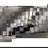 Mexen Lunar L cabine de douche pentagonale battante droite 90 x 80 cm, transparent, or - 831L-090P-080L-50-00-P