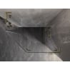 Mexen Lunar L cabine de douche pentagonale pivotante droite 90 x 80 cm, transparent, doré - 831L-090P-080L-50-00-P
