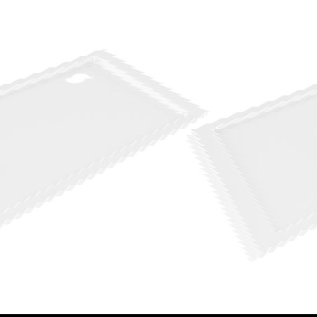 Mexen Flow receveur carré slim 70 x 70 cm, blanc brillant - 46S107070