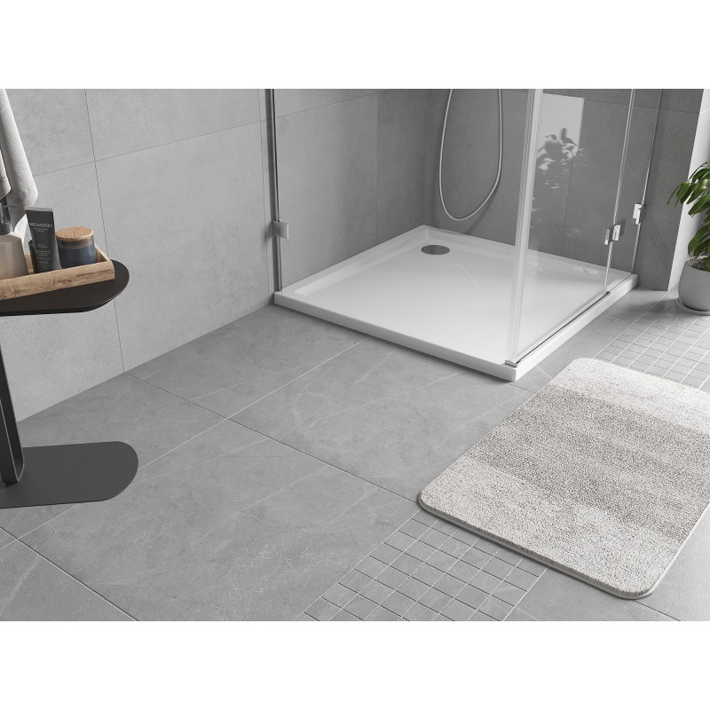 Mexen Flow receveur de douche carré slim 70 x 70 cm, blanc brillant - 46S107070