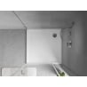 Mexen Flow receveur carré slim 85 x 85 cm, blanc brillant - 46S108585