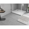 Bac à douche carré slim Mexen Flow 90 x 90 cm, blanc brillant - 46S109090