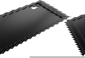 Bac à douche carré slim Mexen Flow 70 x 70 cm, noir mat - 46S707070