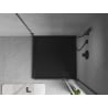 Mexen Flow receveur de douche carré slim 100 x 100 cm, noir mat - 46S701010