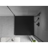 Mexen Flow receveur de douche carré slim 120 x 120 cm, noir mat - 46S701212