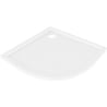 Mexen Flow receveur de douche quart de cercle slim 90 x 90 cm, blanc brillant - 46Q109090