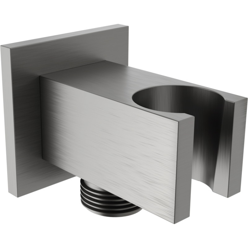 Mexen Cube raccord d'angle, gris canon brossé - 79300-66