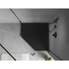 Mexen Flow receveur de douche pentagonal slim 90 x 90 cm, noir mat - 46P709090