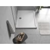 Mexen Flow receveur de douche rectangulaire slim 75 x 70 cm, blanc brillant - 46R107075