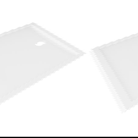 Mexen Flow bac de douche rectangulaire slim 90 x 70 cm, blanc brillant - 46R107090