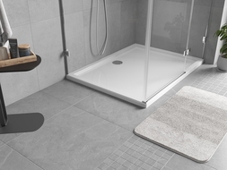 Mexen Flow receveur rectangulaire slim 100 x 70 cm, blanc brillant - 46R107010