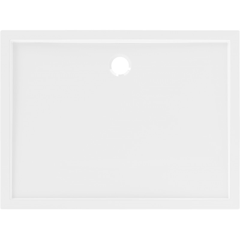 Mexen Flow receveur rectangulaire slim 110 x 70 cm, blanc brillant - 46R107011
