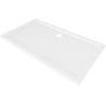 Mexen Flow receveur de douche rectangulaire slim 140 x 75 cm, blanc brillant - 46R107514