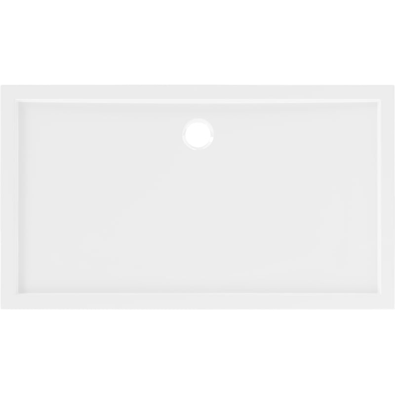 Mexen Flow receveur de douche rectangulaire slim 140 x 75 cm, blanc brillant - 46R107514
