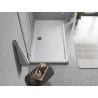 Mexen Flow receveur rectangulaire slim 150 x 75 cm, blanc brillant - 46R107515