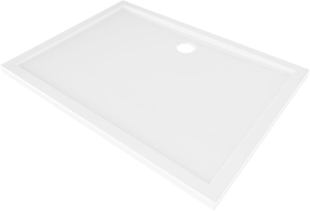 Mexen Flow receveur de douche rectangulaire slim 90 x 85 cm, blanc brillant - 46R108590