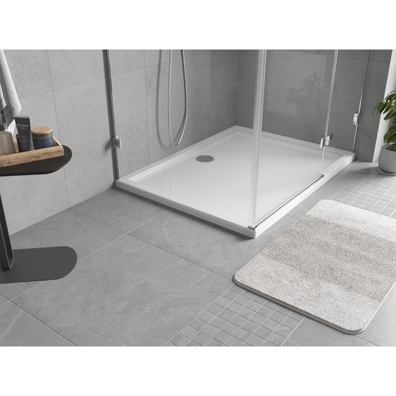 Mexen Flow receveur de douche rectangulaire slim 95 x 85 cm, blanc brillant - 46R108595
