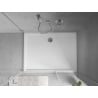 Mexen Flow bac rectangulaire slim 130 x 85 cm, blanc brillant - 46R108513