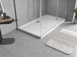 Bac à douche rectangulaire slim Mexen Flow 140 x 90 cm, blanc brillant - 46R109014