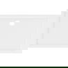 Bac à douche rectangulaire slim Mexen Flow 140 x 90 cm, blanc brillant - 46R109014