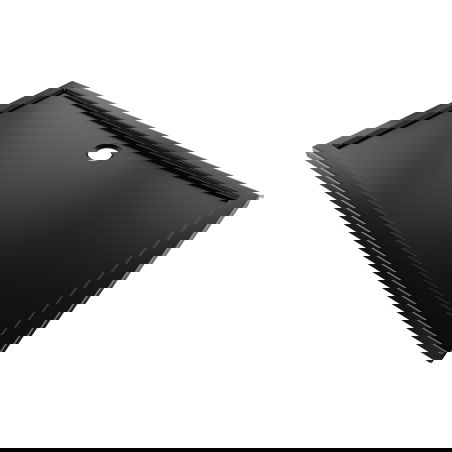 Mexen Flow receveur rectangulaire slim 160 x 75 cm, noir mat - 46R707516