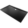 Mexen Flow receveur de douche rectangulaire slim 140 x 80 cm, noir mat - 46R708014