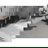 Slim rectangulaire Mexen Flow 150 x 80 cm, noir mat - 46R708015