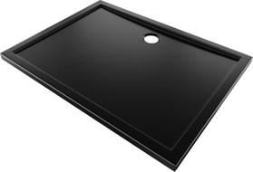 Mexen Flow receveur de douche rectangulaire slim 95 x 90 cm, noir mat - 46R709095