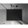 Receveur de douche rectangulaire Mexen Flow slim 120 x 100 cm, noir mat - 46R701012