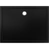Receveur de douche rectangulaire Mexen Flow slim 120 x 100 cm, noir mat - 46R701012