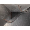 Mexen Lunar cabine de douche pentagonale battante à gauche 100 x 100 cm, transparent, cuivre brossé - 831-100L-100P-65-00-L