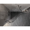 Mexen Lunar cabine de douche pentagonale pivotante gauche 80 x 80 cm, transparent, gris pistolet brossé - 831-080L-080P-66-00-L