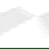 Mexen Flow+ receveur de douche carré 70 x 70 cm, blanc brillant - 46S107070H