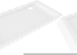Mexen Flow+ receveur de douche carré 70 x 70 cm, blanc brillant - 46S107070H