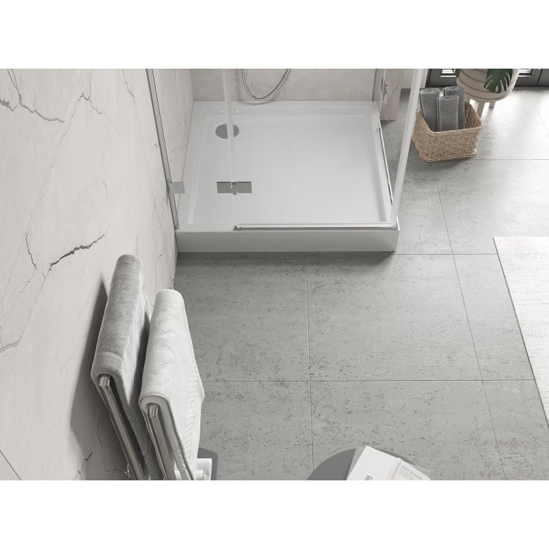 Mexen Flow+ receveur de douche carré 70 x 70 cm, blanc brillant - 46S107070H