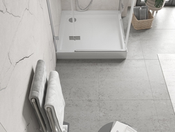Mexen Flow+ receveur de douche carré 80 x 80 cm, blanc brillant - 46S108080H