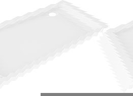 Mexen Flow+ receveur de douche carré 90 x 90 cm, blanc brillant - 46S109090H