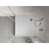 Mexen Flow+ receveur de douche carré 100 x 100 cm, blanc brillant - 46S101010H